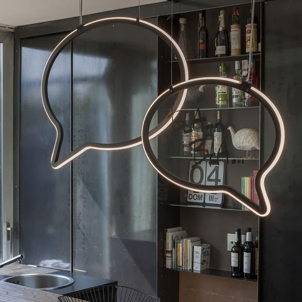 Bla Bla Suspension Lamp by Mogg