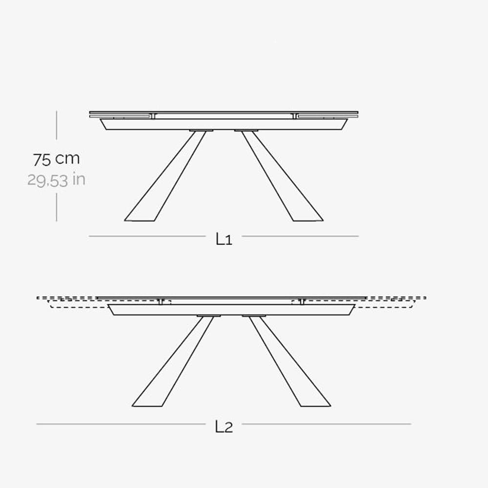 Diapason Dining Table by Naos