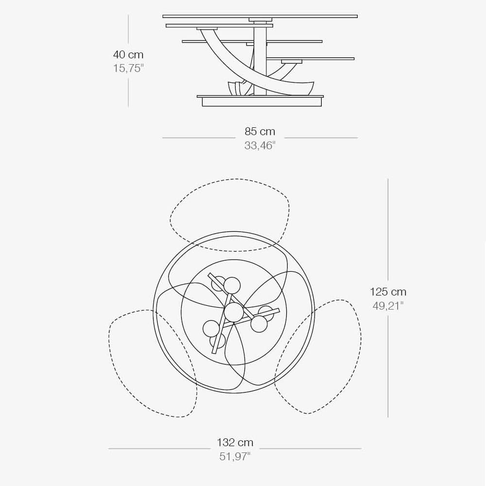 Petres Extending Coffee Table by Naos