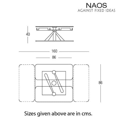 Mill Coffee Table by Naos