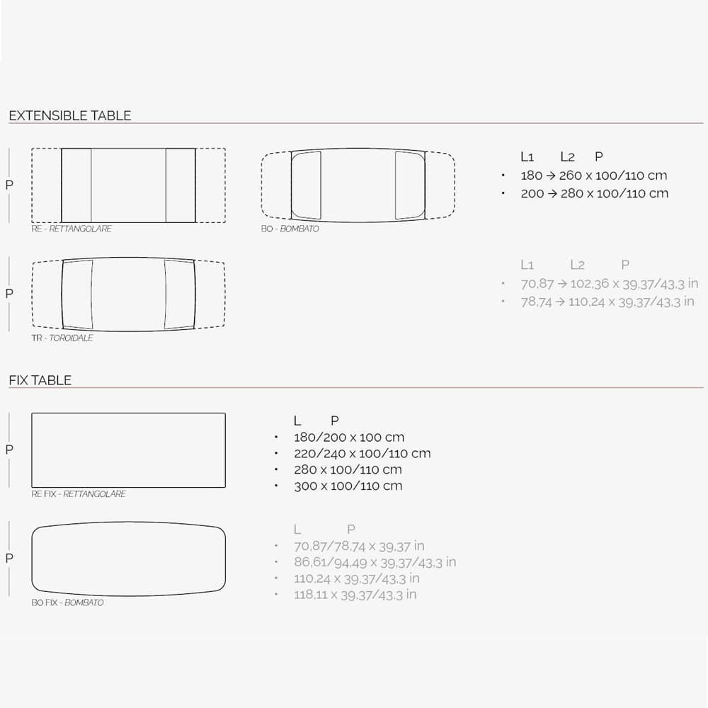 Zeus Extending Dining Table by Naos