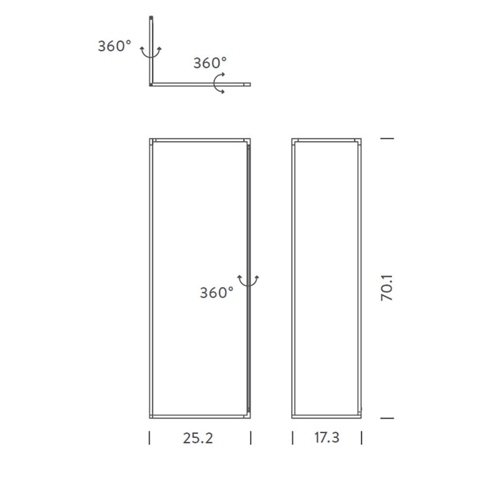 Spigolo Floor Lamp by Nemo