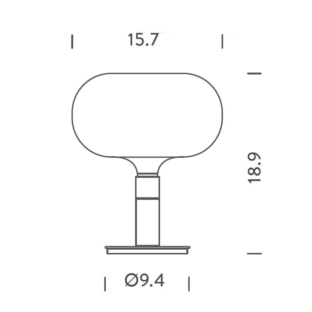 Am1N Table Lamp by Nemo