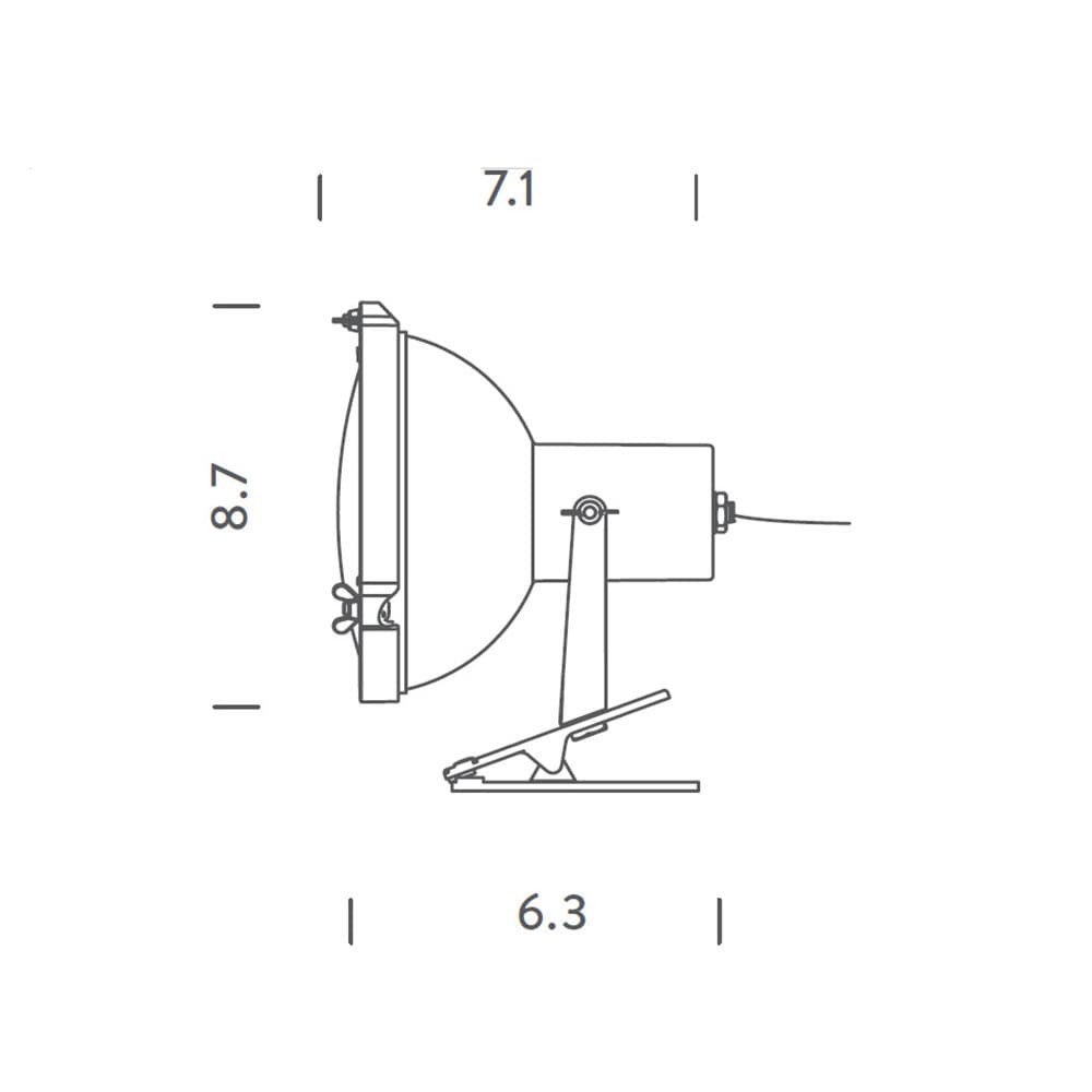 Projector 165 Table Lamp by Nemo