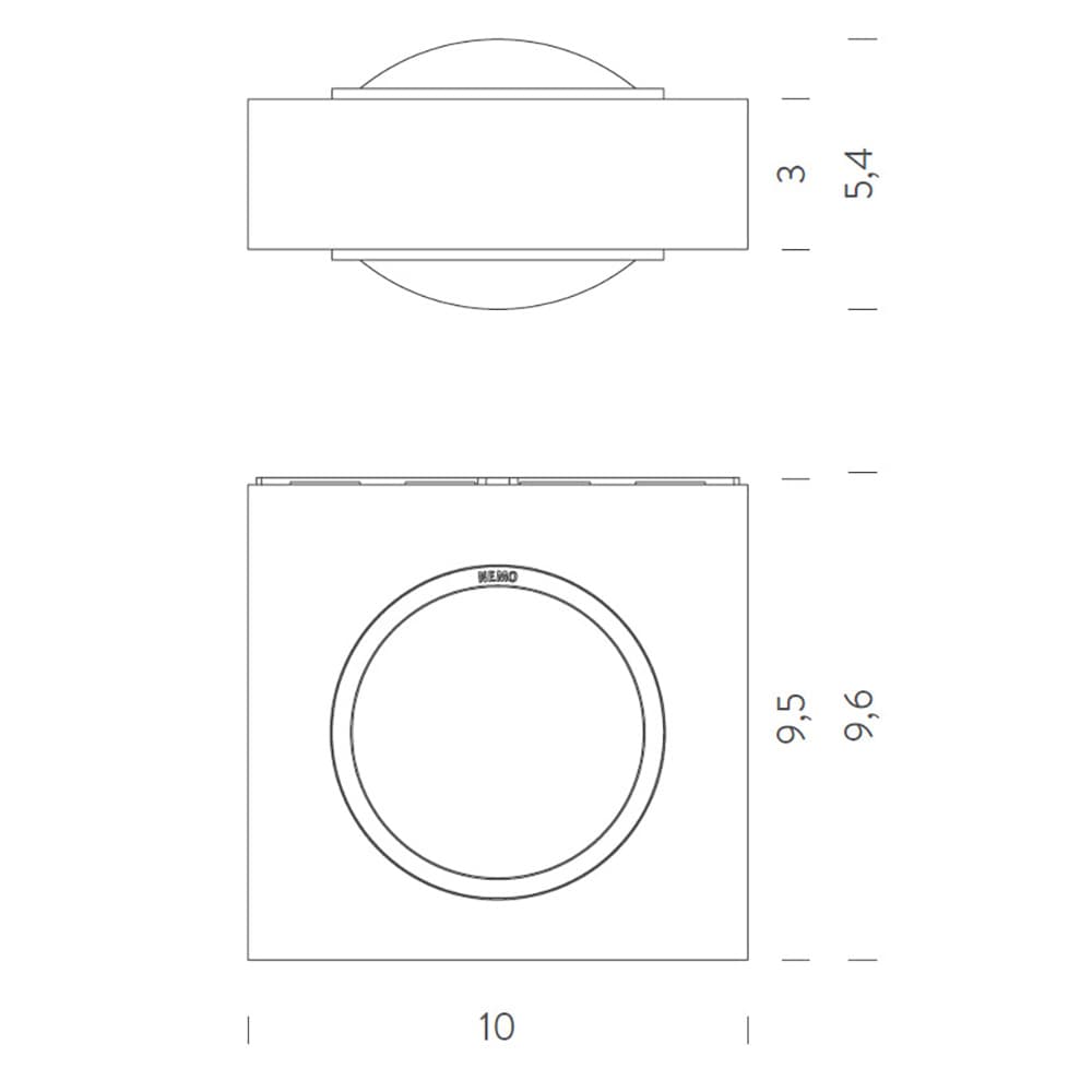 Fix 100 Degree Wall Lamp by Nemo