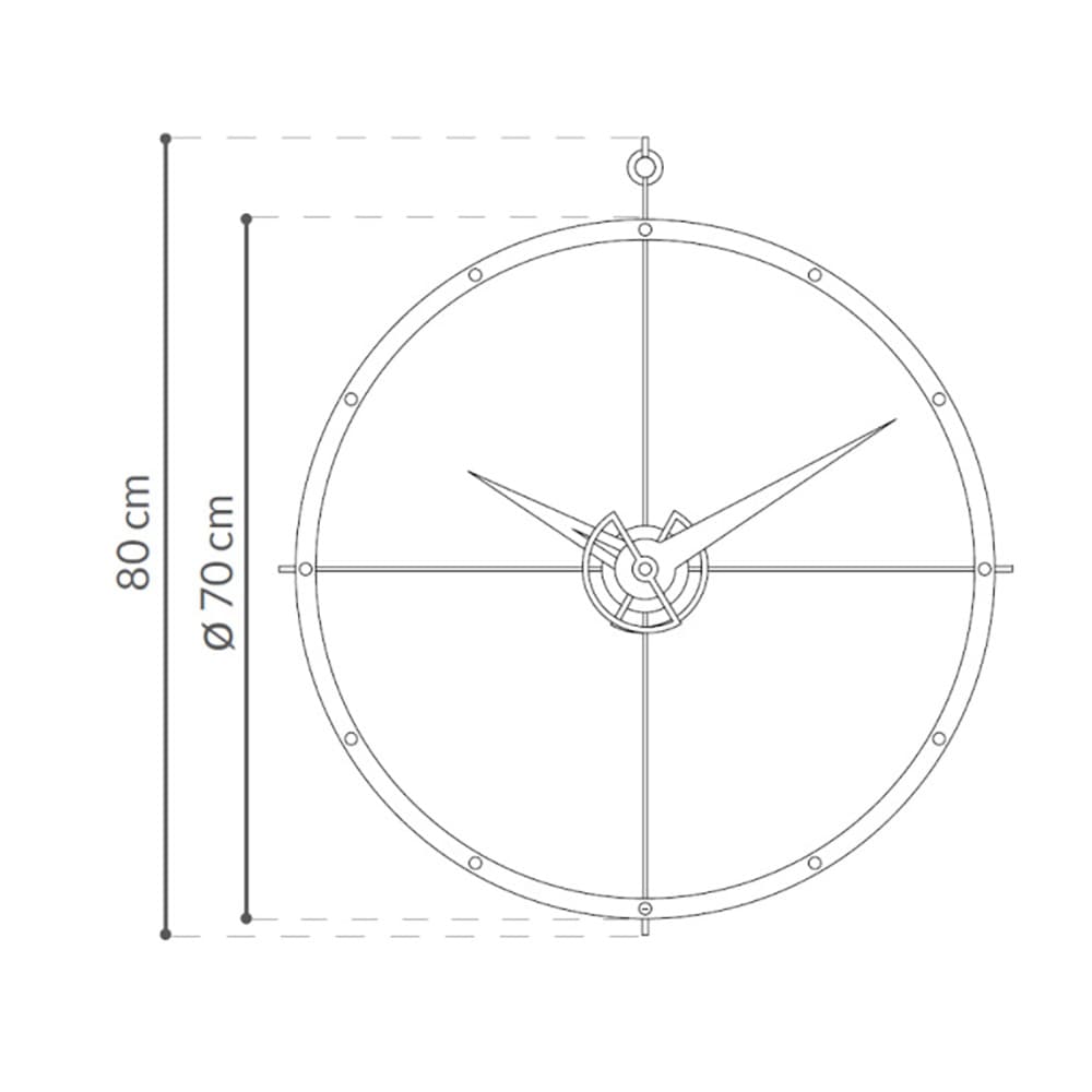 Double Clock by Nomon Clocks