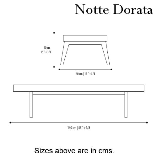 Louis Bench by Notte Dorata