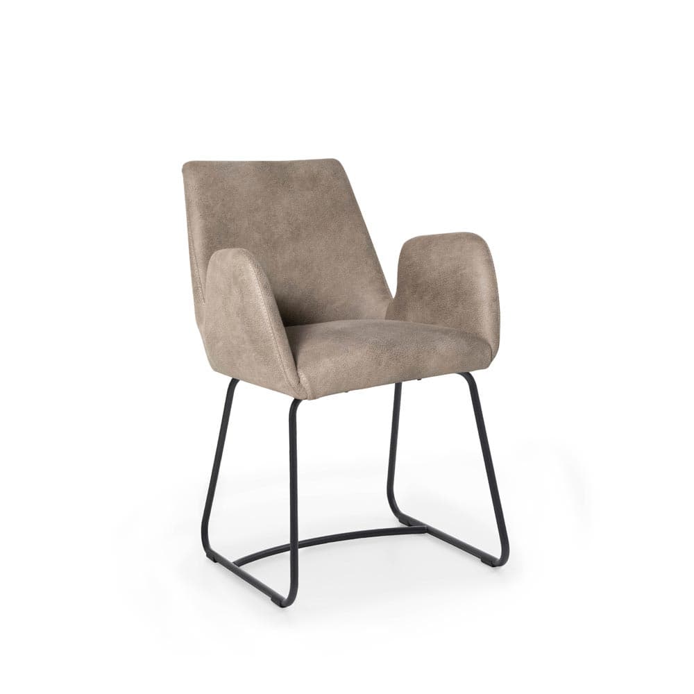 Silvio Steel Armchair by Nou