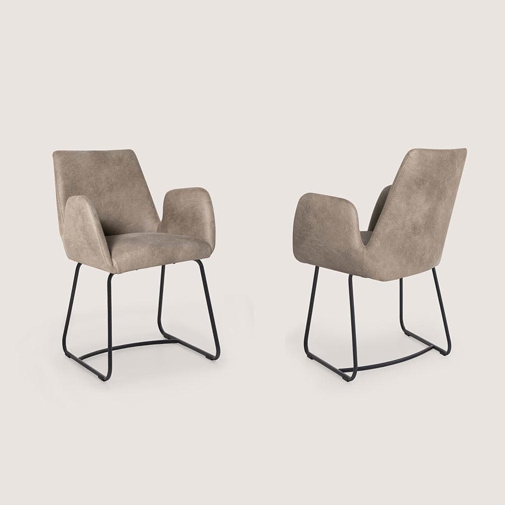 Silvio Steel Armchair by Nou