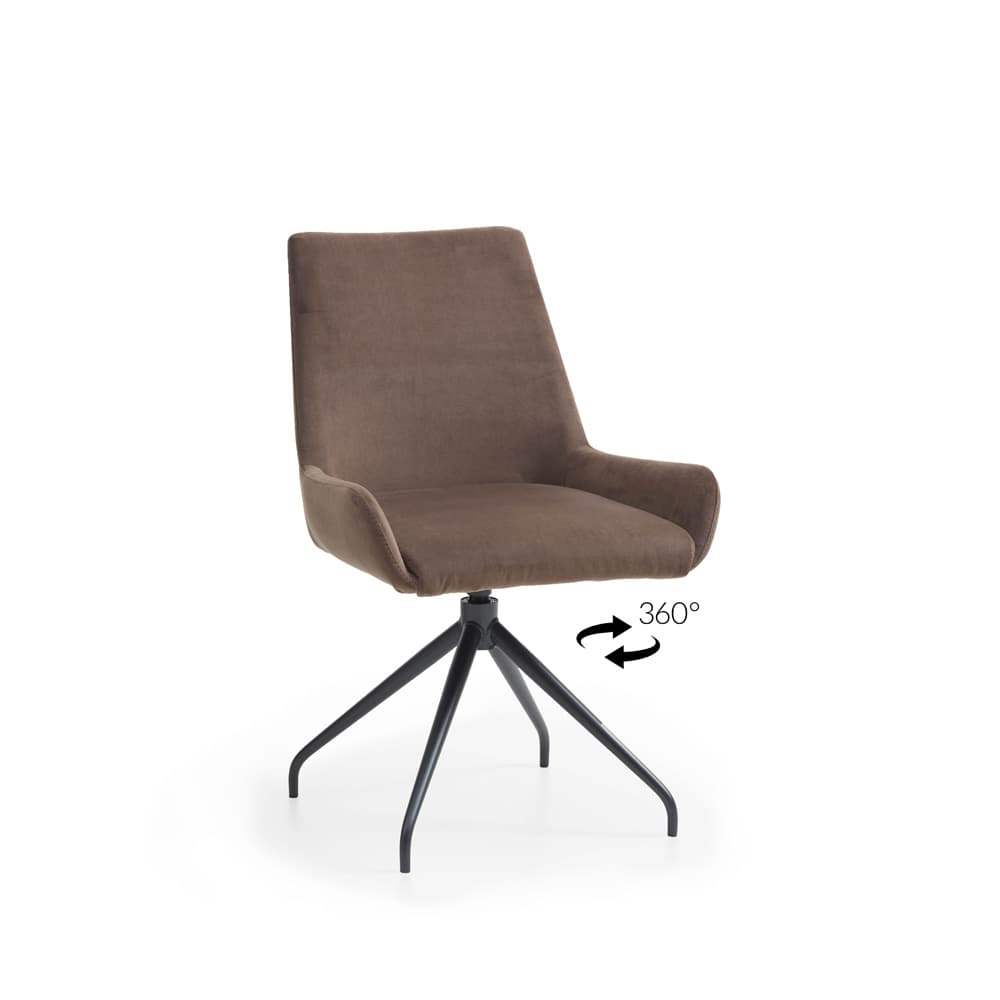 Silvio Wood Swivel Chair by Nou