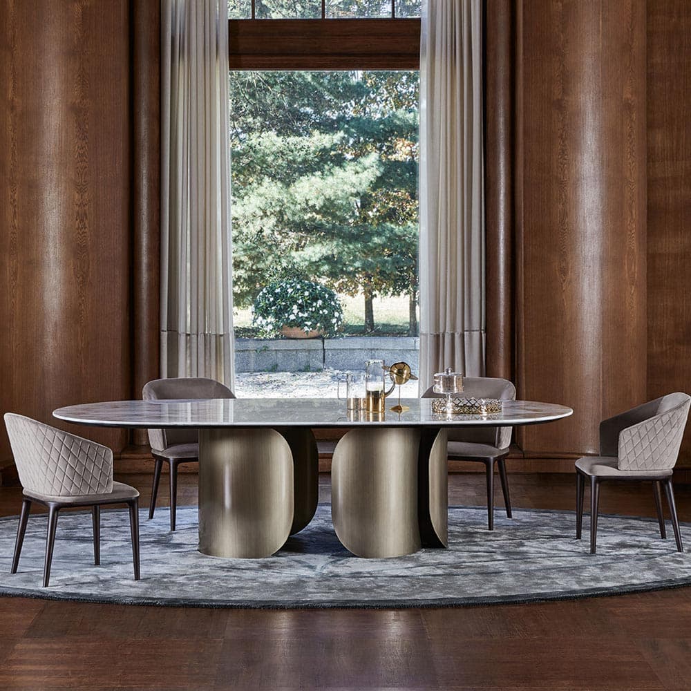 Oscar Oval Dining Table by Opera Contemporary