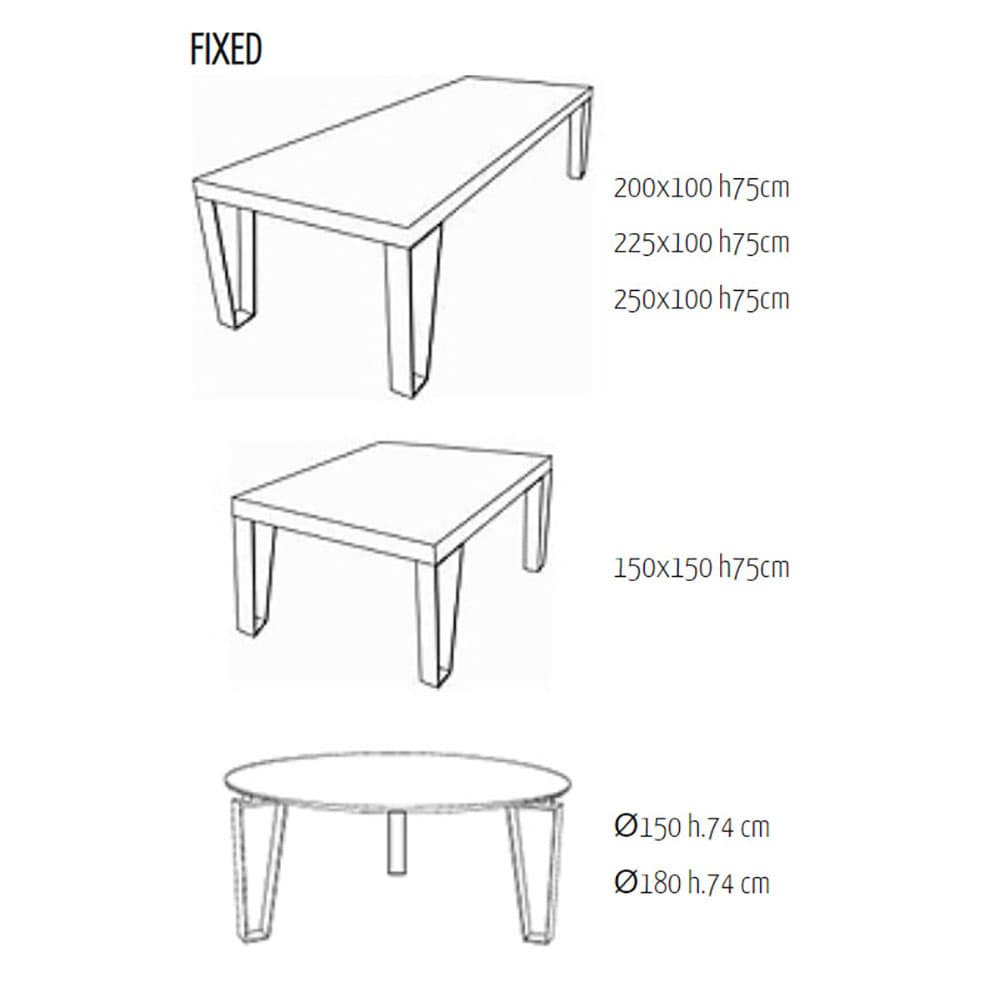 Kyoto Dining Table by Oris