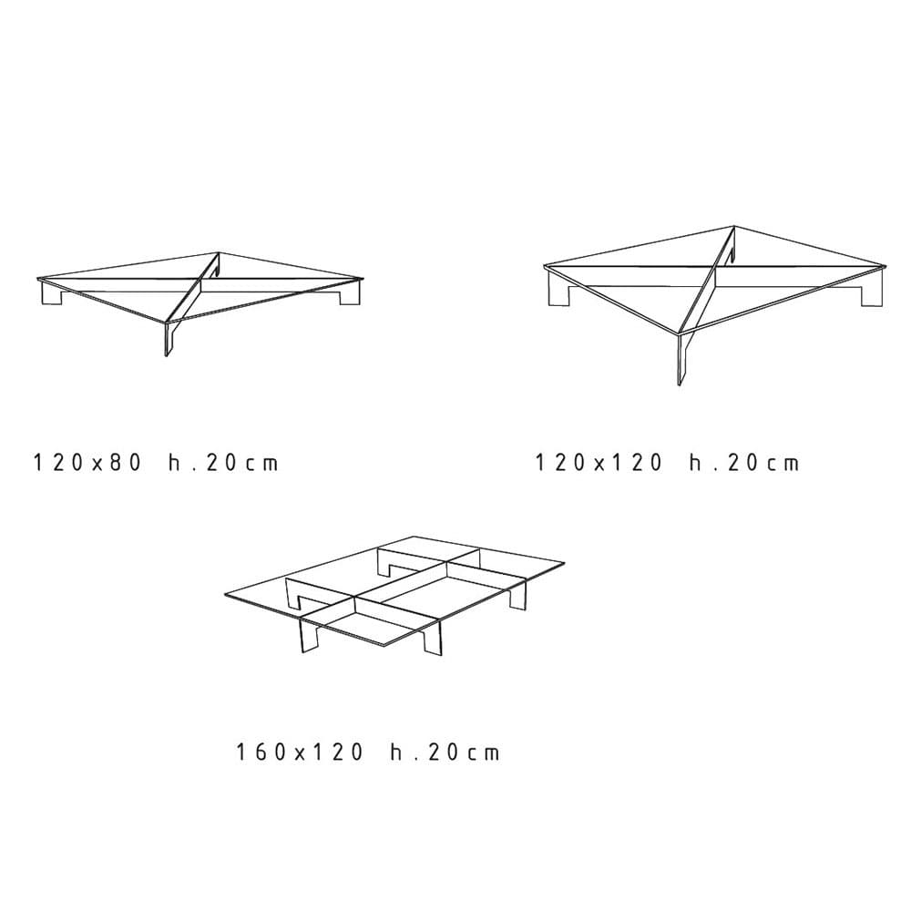 Bridge Coffee Table by Oris