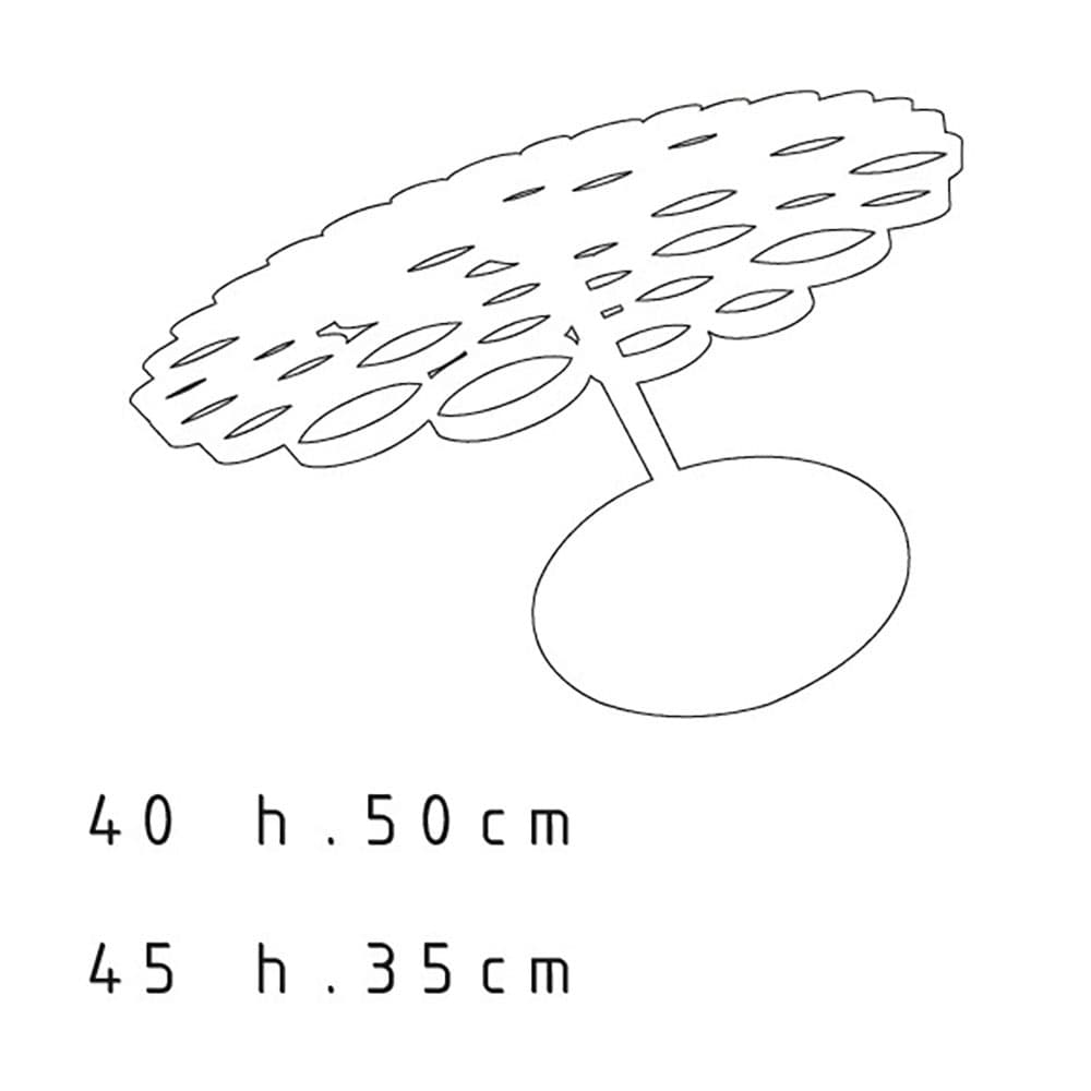 Bubble Side Table by Oris