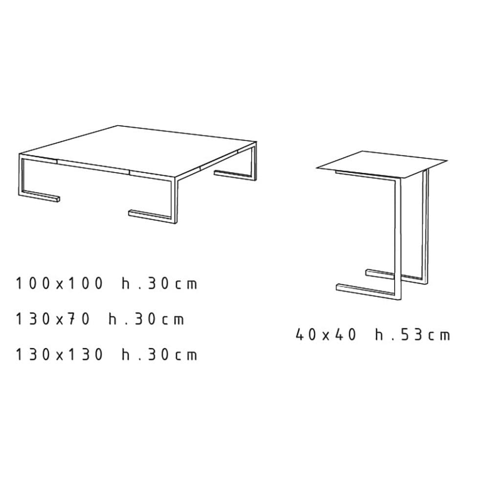 Tempura Coffee Table by Oris