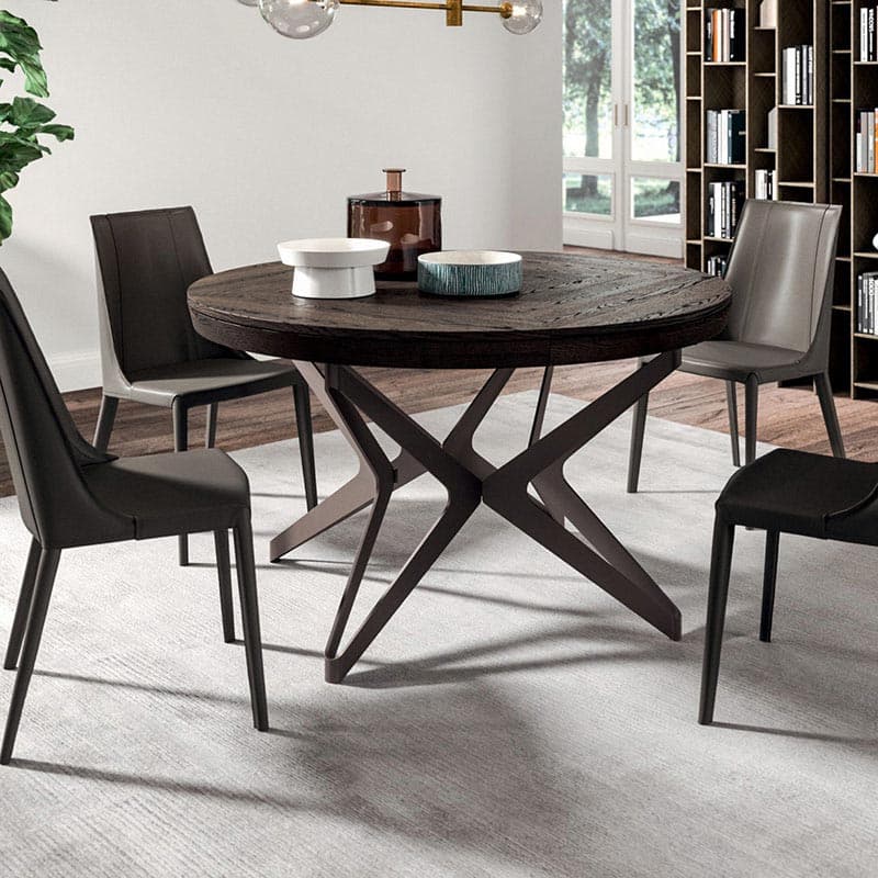 Big Round Extending Tables by Ozzio Italia