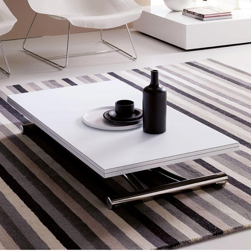 Mondial Cr Coffee Table by Ozzio Italia