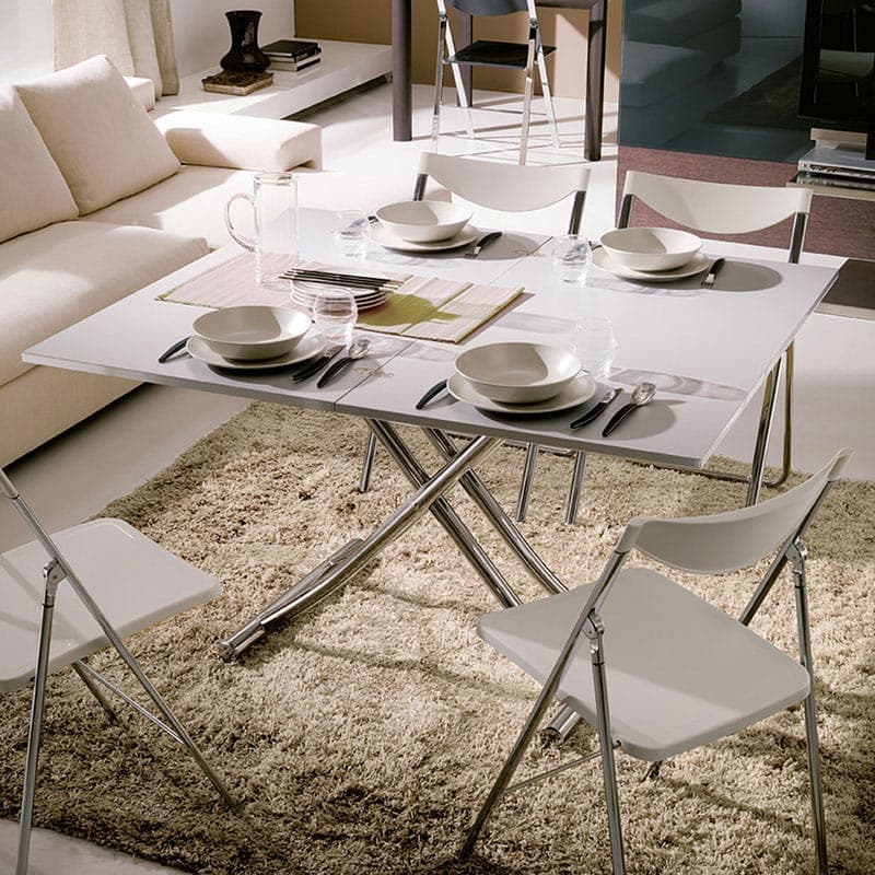 Mondial Cr Coffee Table by Ozzio Italia