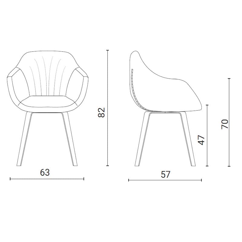 Eliot Armchair by Ozzio Italia