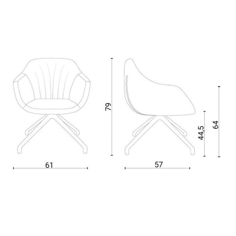 Halia Armchair by Ozzio Italia