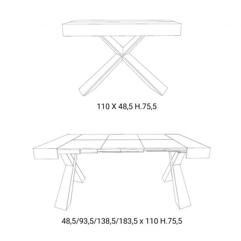 4You Console Table by Ozzio Italia