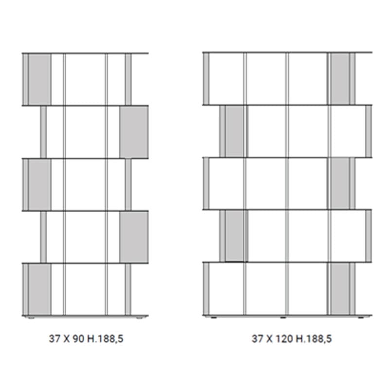 Manga Bookcase by Ozzio Italia