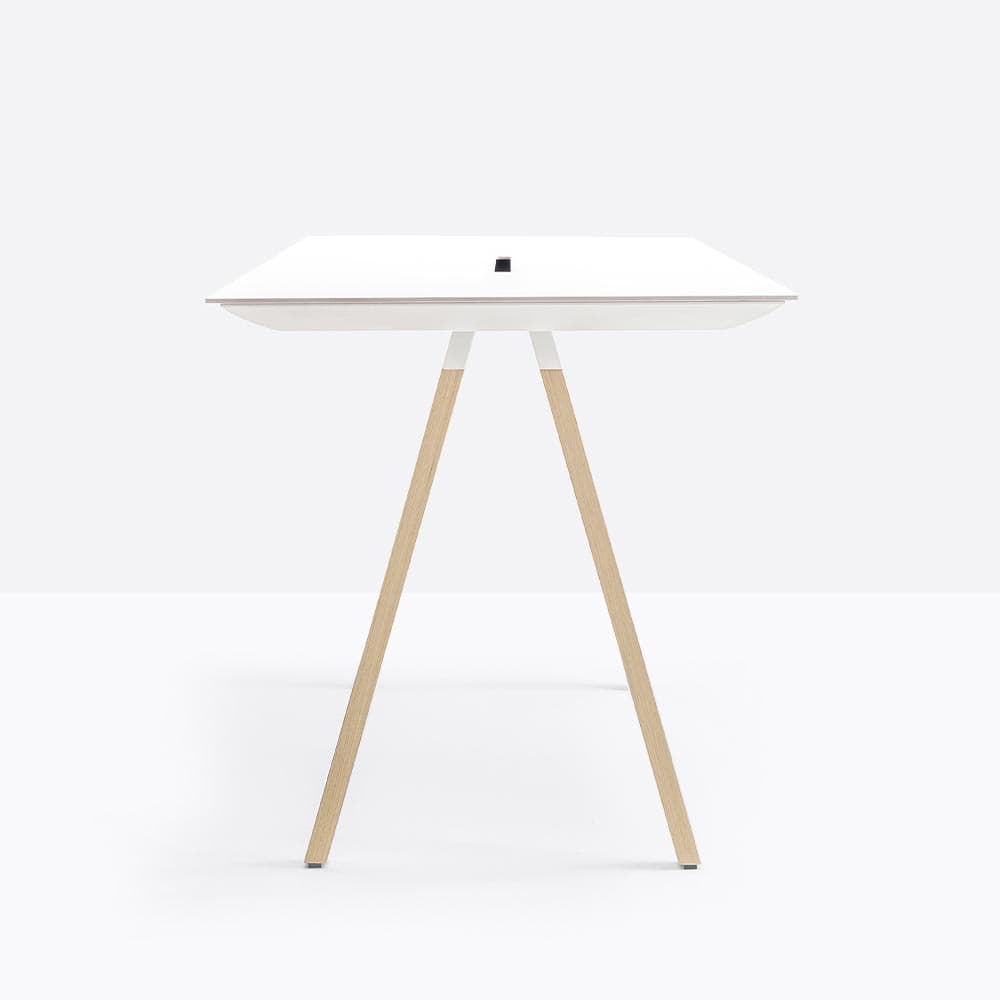 Arki Arkw Wood Cc Office Desk by Pedrali