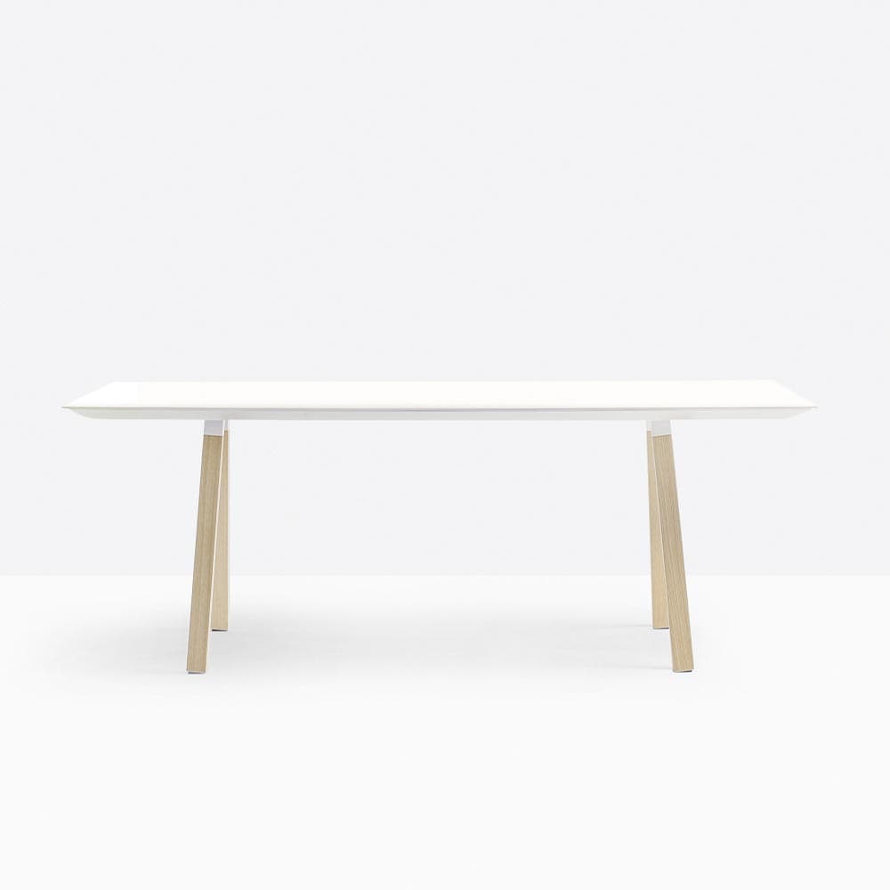 Arki Arkw Wood Office Desk by Pedrali