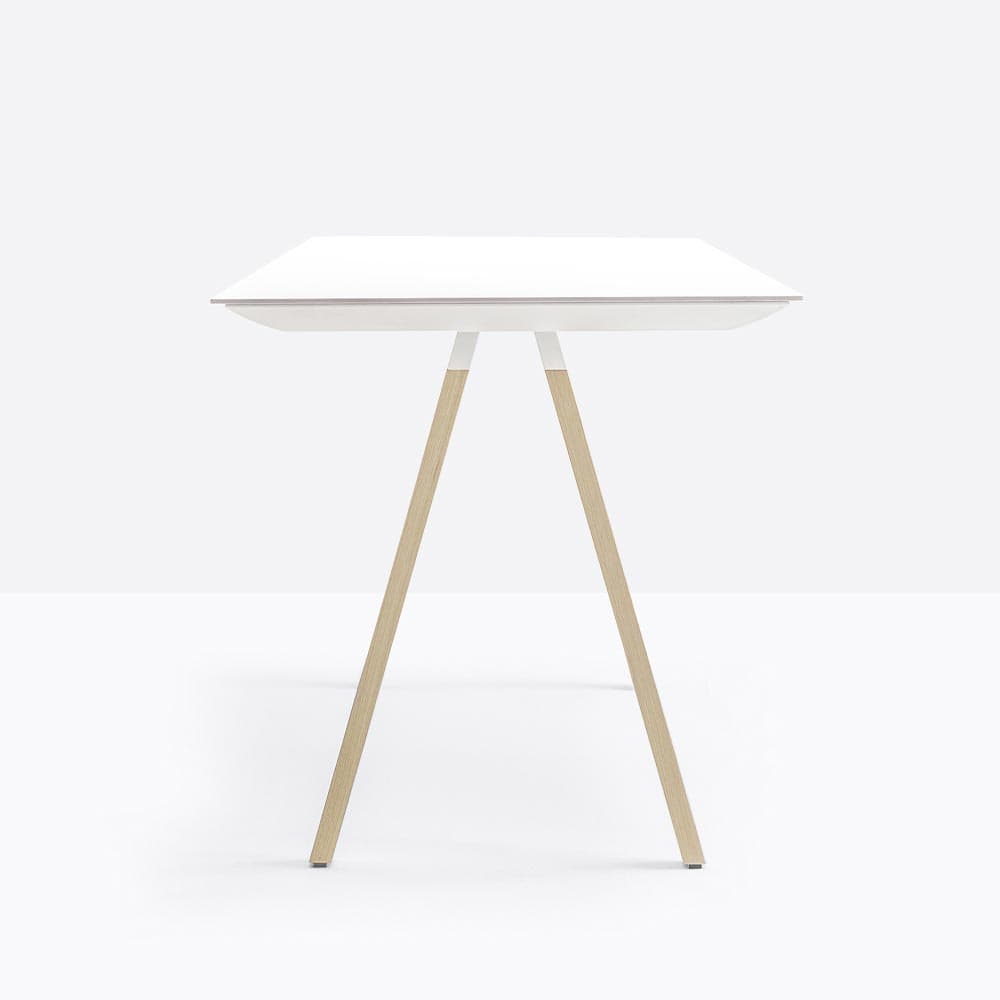 Arki Arkw Wood Office Desk by Pedrali