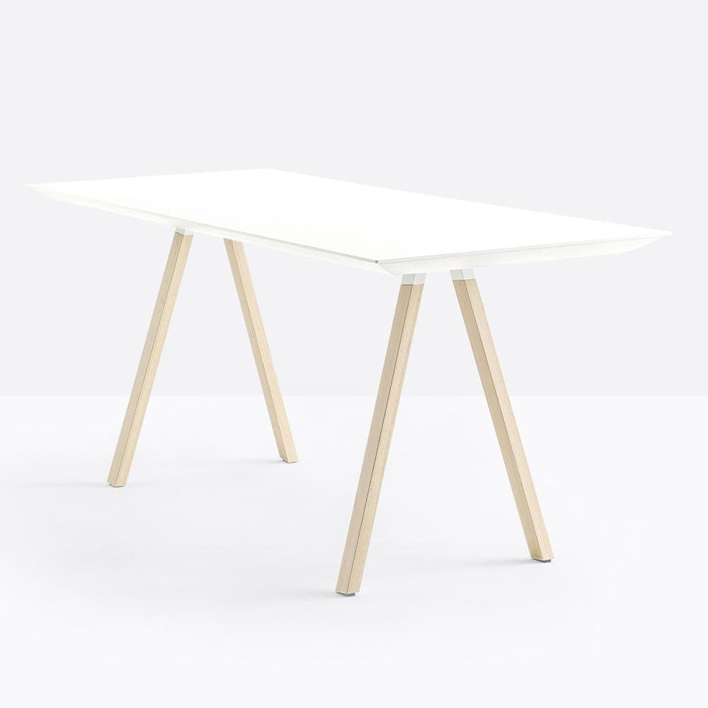 Arki Arkw Wood Office Desk by Pedrali