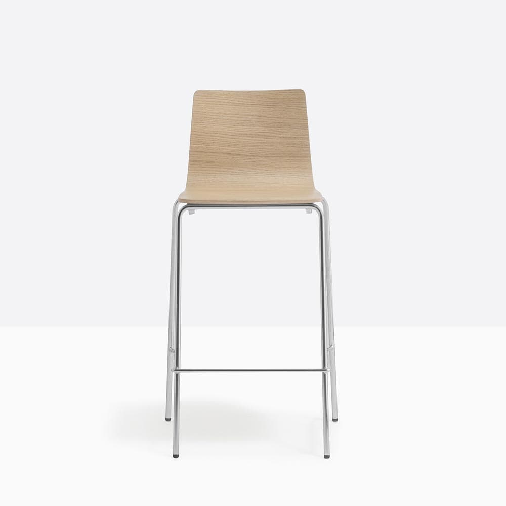 Inga Plywood 5617 Bar Stool by Pedrali