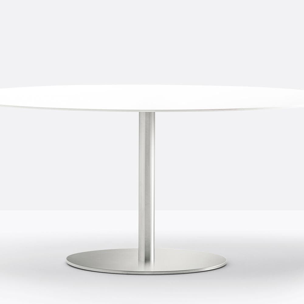 Inox Elliptical 4901 Side Table by Pedrali