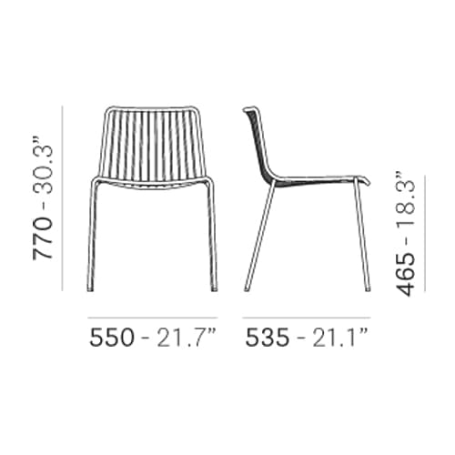 Nolita 3650 Dining Chair by Pedrali