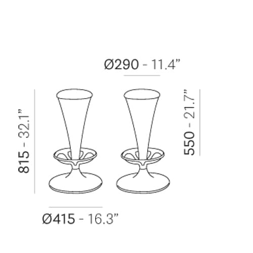 Dream 4816 Bar Stool by Pedrali