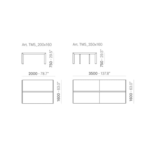 Matrix Tms Extending Tables by Pedrali