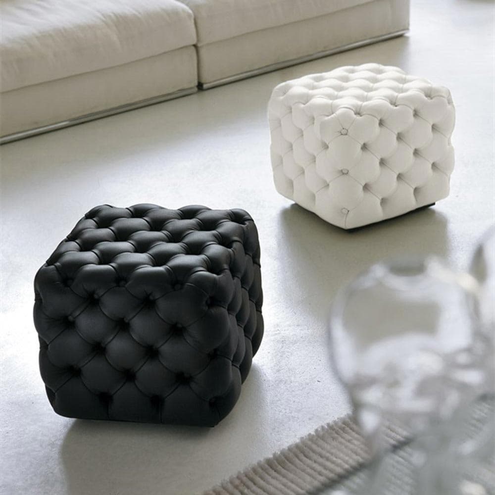 Alcide 43X43 Footstool by Porada