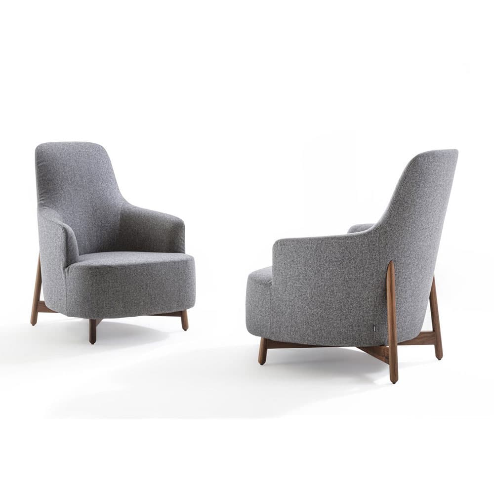 Bergere Copine Wood Armchair by porada