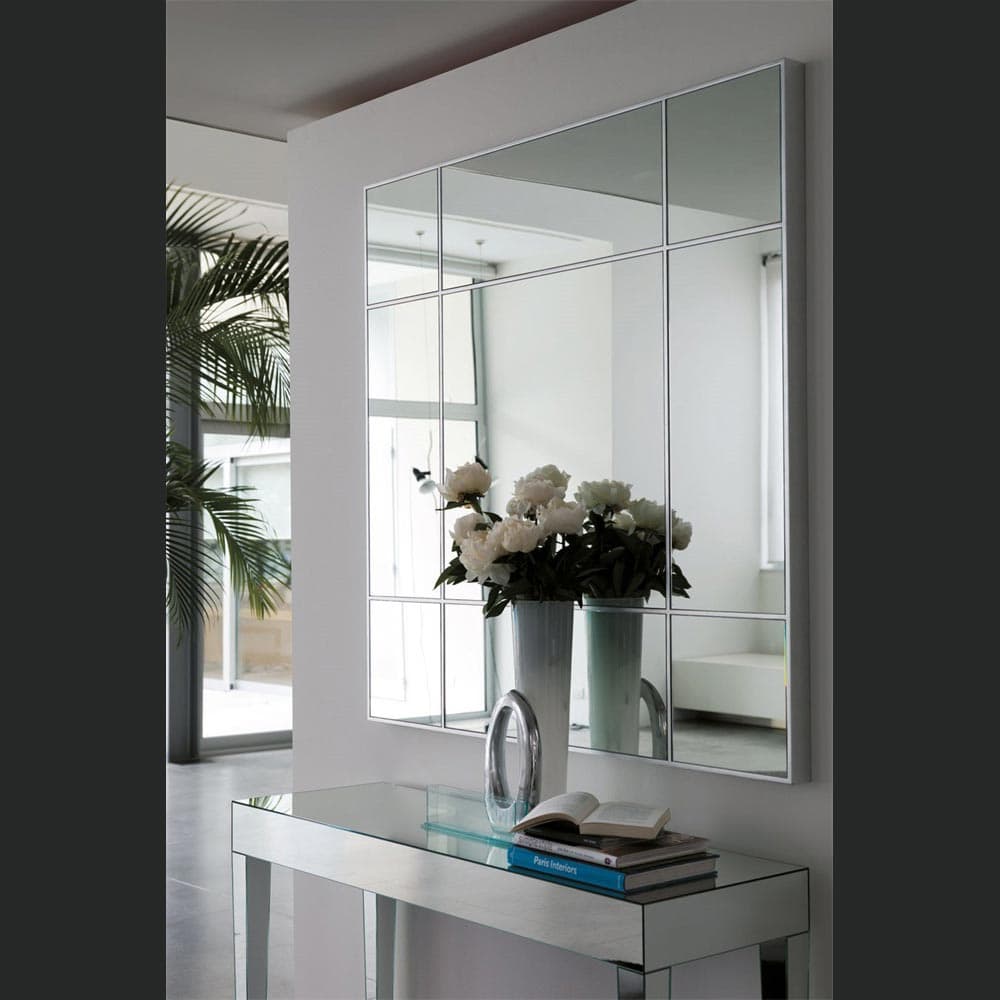 Four Seasons Square Mirror by Porada