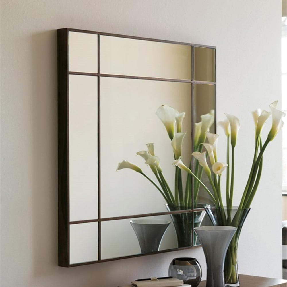 Four Seasons Square Mirror by Porada