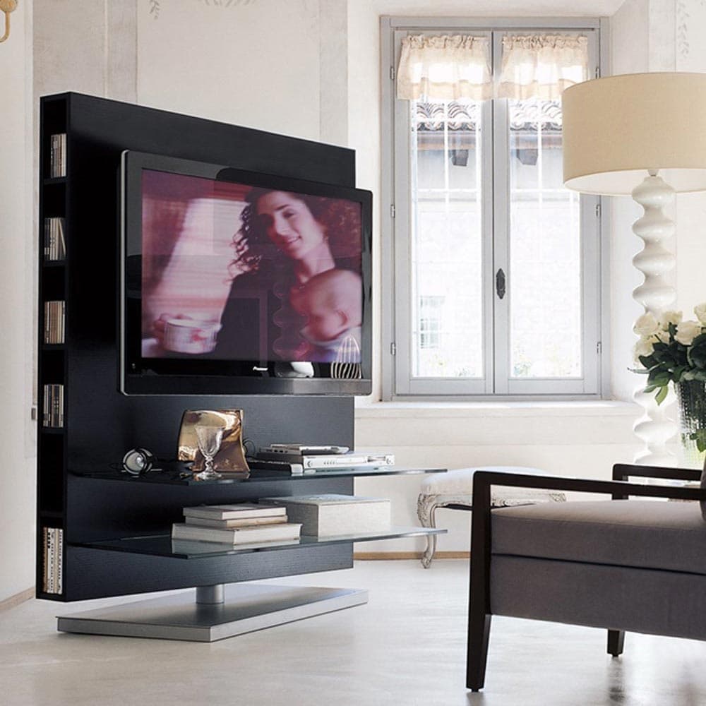 Mediacenter Revolving TV Stand by Porada