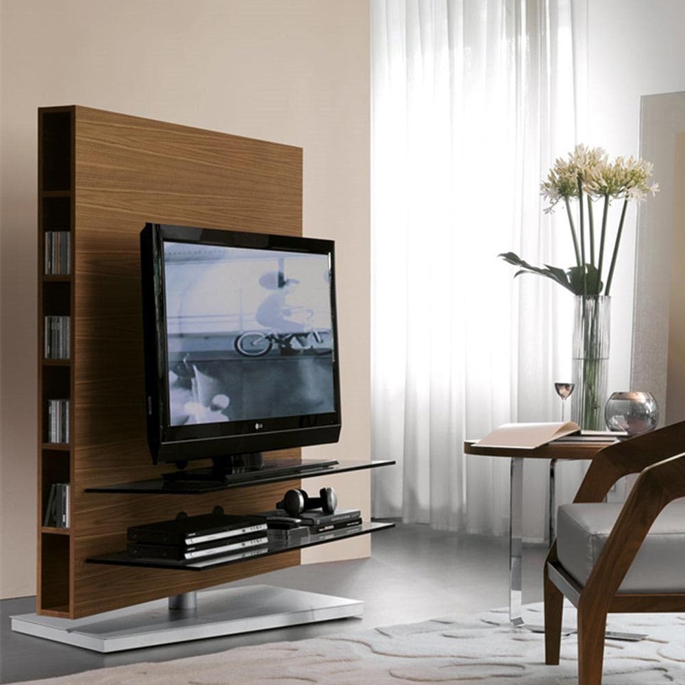 Mediacenter Revolving TV Stand by Porada