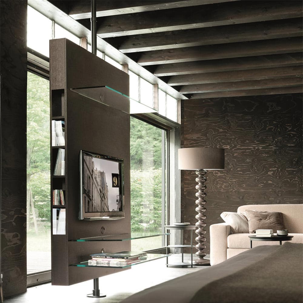 Mediacenter Revolving TV Stand by Porada