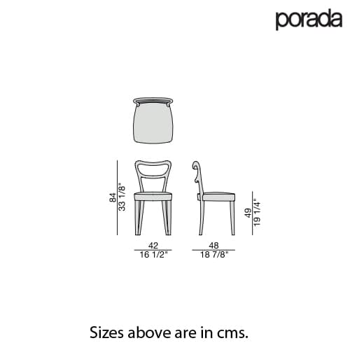 Noemi Dining Chair by Porada