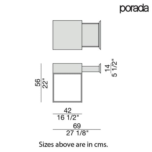 Baby Side Table by Porada