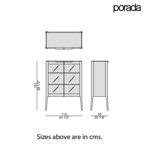 Atlante 2 Display Cabinet by Porada