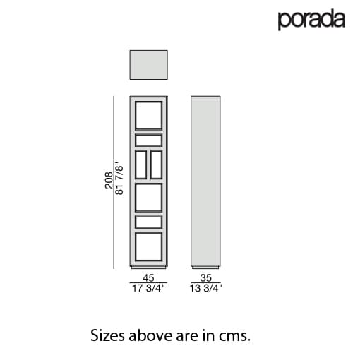 Fancy Bookcase by Porada