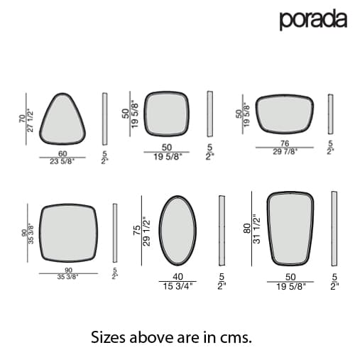 Mix Mirror by Porada