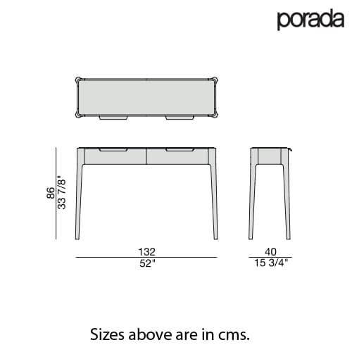 Ziggy 10 Console Table by Porada