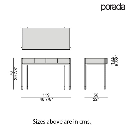 Eley Office Desk by Porada