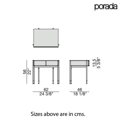 Bayus 1 Writing Desk by Porada